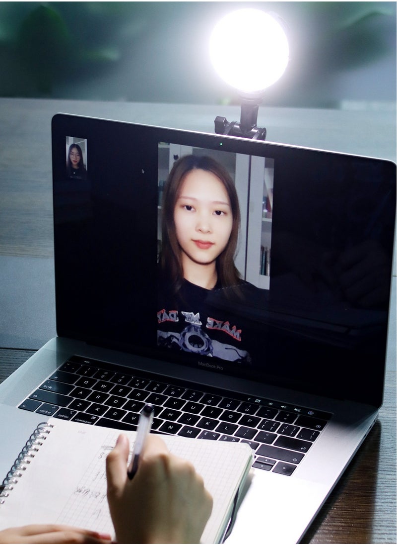 Ulanzi - VL69 Video Light Kit with Suction Cup Bi-Color for PC Online Conference - Image 1