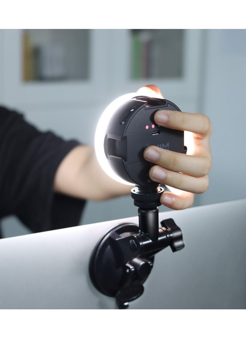 Ulanzi - VL69 Video Light Kit with Suction Cup Bi-Color for PC Online Conference - Image 1