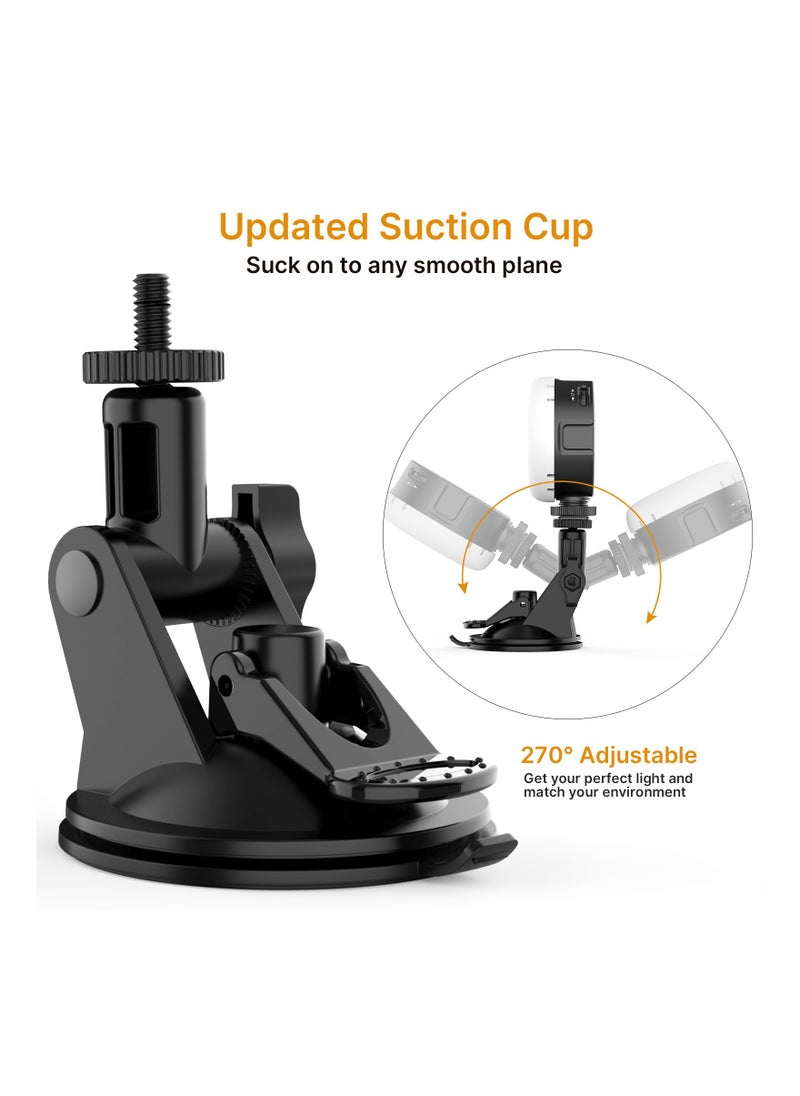 Ulanzi - VL69 Video Light Kit with Suction Cup Bi-Color for PC Online Conference - Image 1