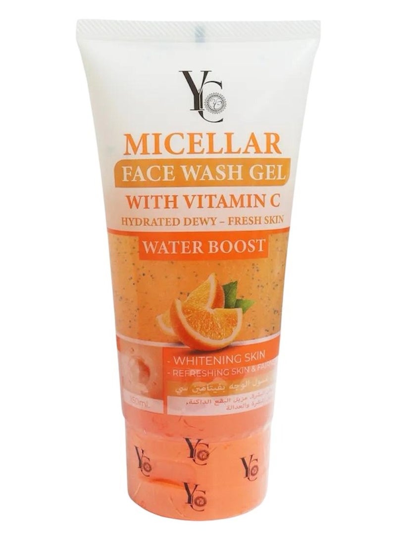Micellar Face Wash Gel With Vitamin C 150 ml