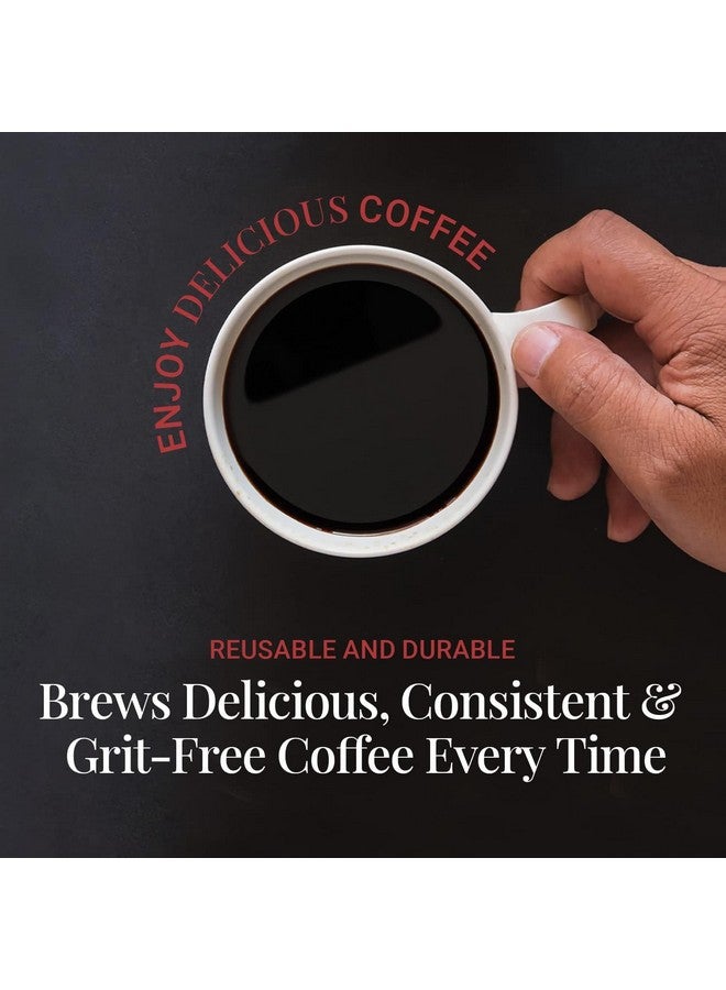 AeroPress Stainless Steel Reusable Filter - Metal Coffee Filter for AeroPress Standard Coffee Makers, 1 Pack, 1 Filter - Image 5