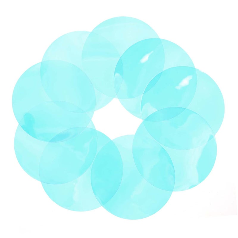 مجموعة جل الإضاءة الزرقاء 6 6X6 6CM فيلم تصحيح الألوان للتصوير الفوتوغرافي وديكور المنزل تصميم تغيير الألوان RGB - Image 2