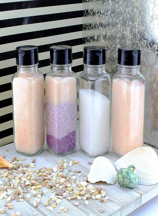 CYNFLEES Oil Dispenser 1000 ml Bottle Set of 2, Spice jar Set of 2, Spatula and Oil Brush, Transparent, (Pack of 6) - Image 5
