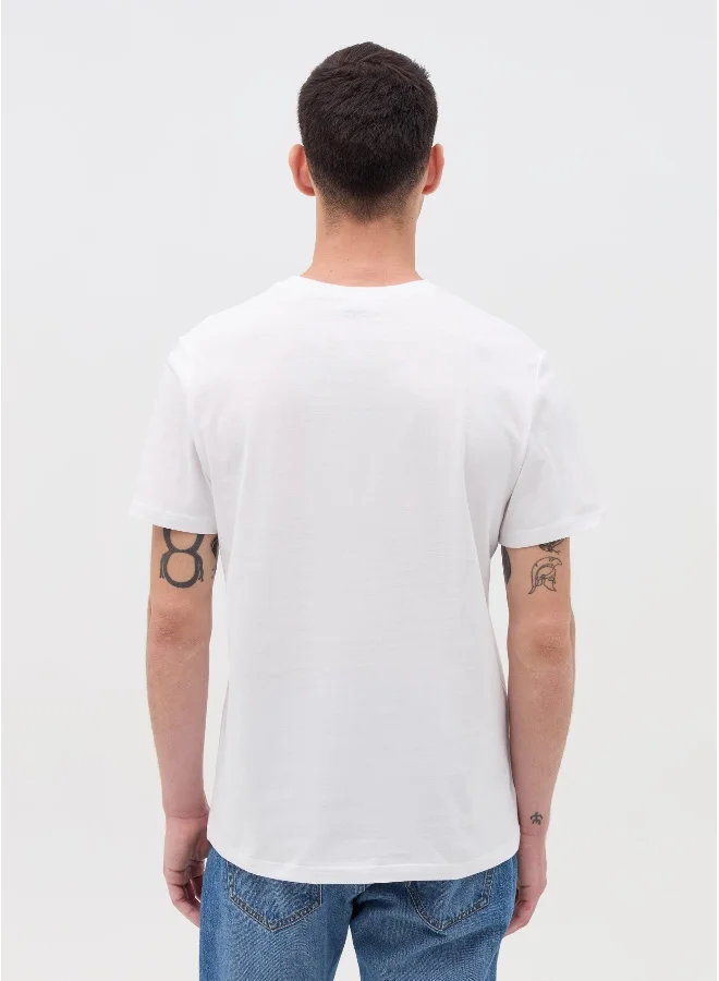 Ovs Cotton T-shirt with ''No More Ctrlâ€ print