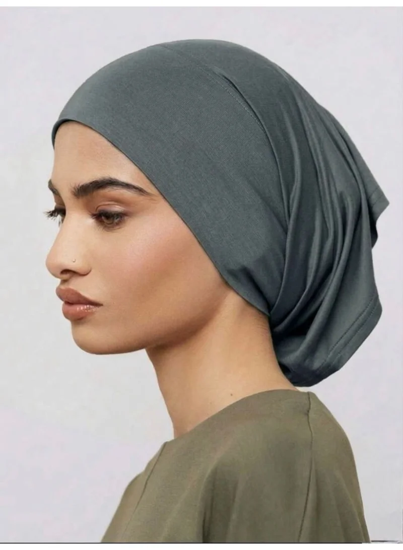 Women Under Scarf Hat Cap Bone  Bonnet Hijab Islamic Muslim