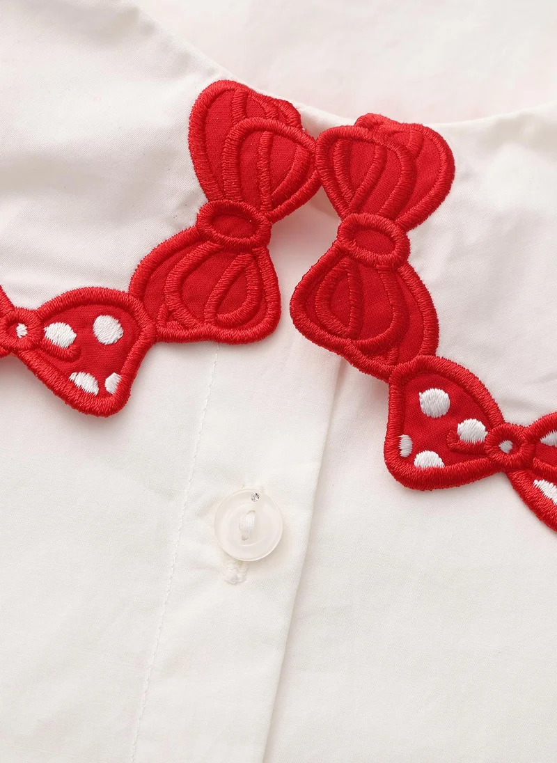 Balabala Kids Girl Woven long sleeve shirt