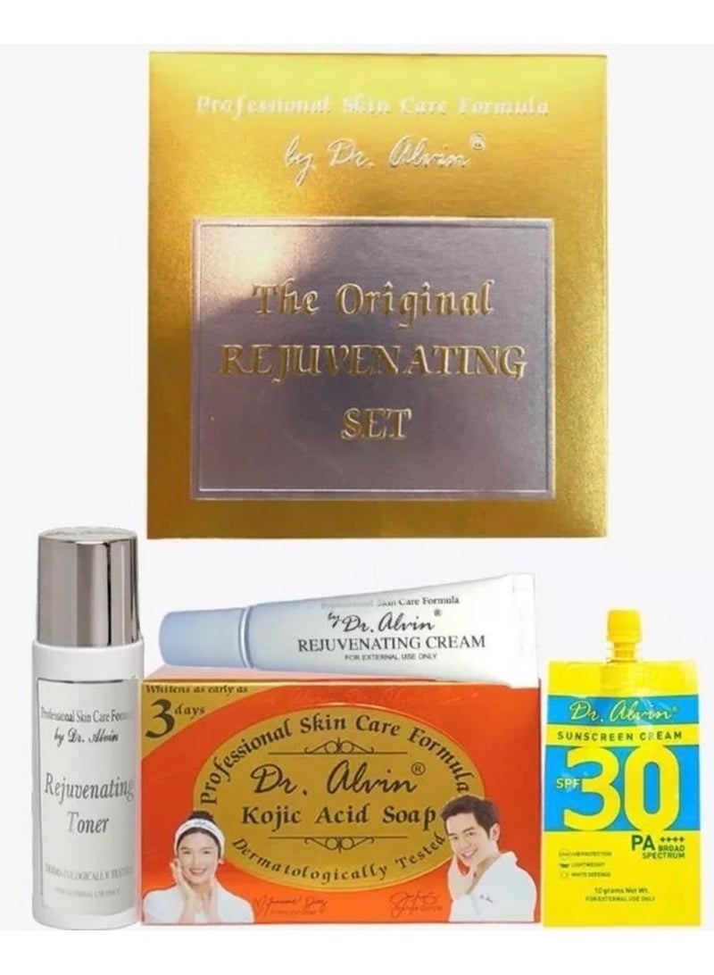 دي آر. ألفين مجموعة تجديد البشرة 4 في 1 من دكتور الفين - Image 5
