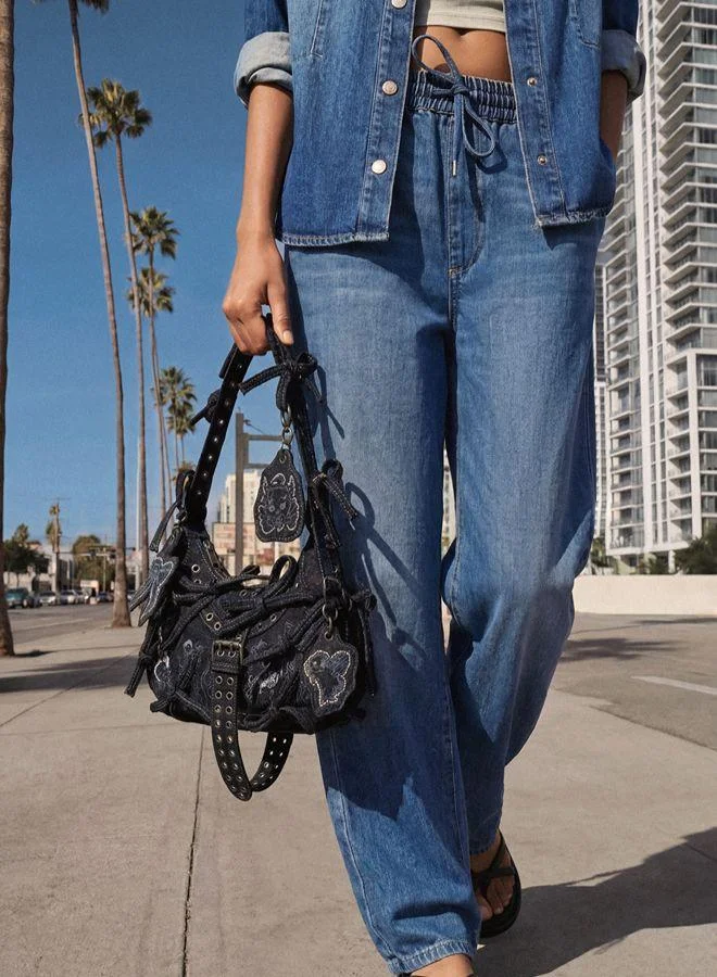 Desigual Black Y2K María Escoté Bag for Women | Best Price UAE