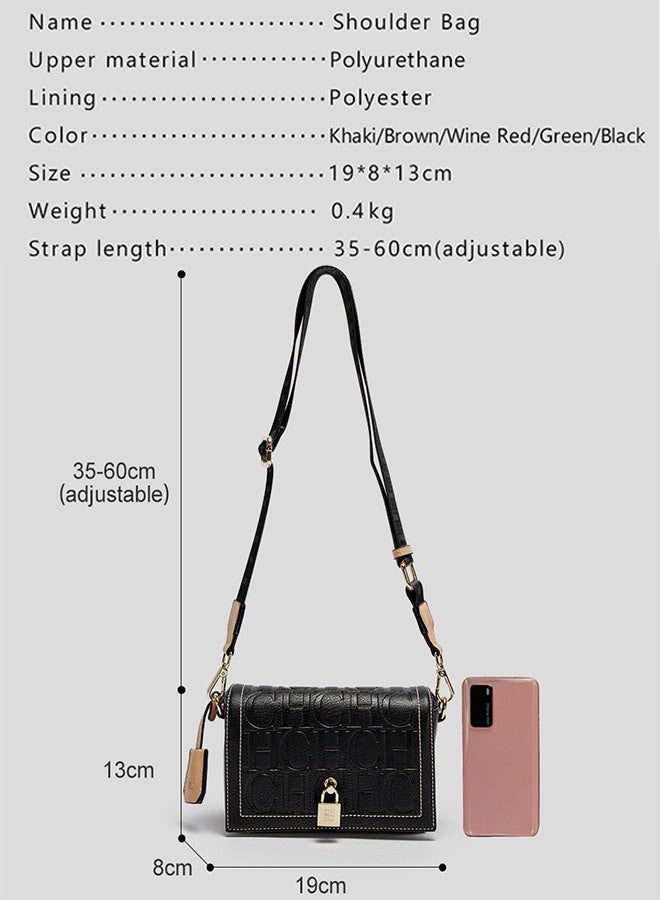CH CH CHCH Fashion Women's Small Square Bag Crossbody Bag Shoulder Bag - Image 3