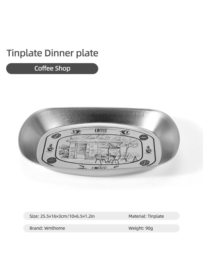Hanghaijia Kitchen Restaurant Vegetable Appetizer Snack Fruit Bowl Tray Camping Tableware  - Image 2