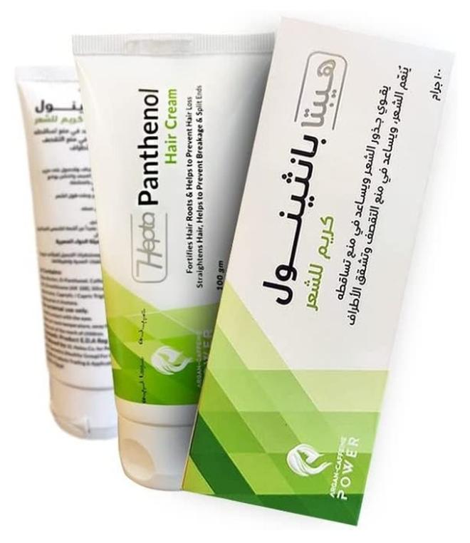hepta Panthenol Hair Cream - 100gm - Image 1