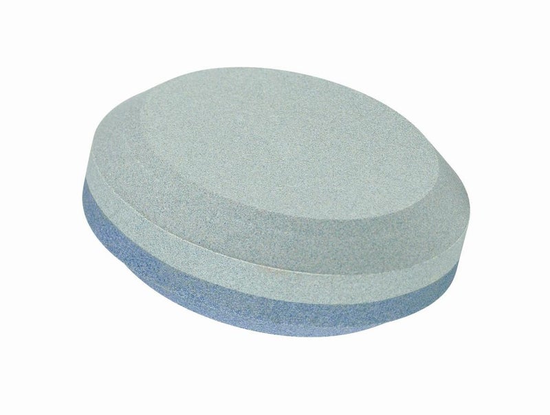 Lansky Lanksy Dual Grit Sharpening Puck: Axe Sharpener, Knife and Machete Sharpener, and Garden Tool Sharpener - LPUCK  - Image 1