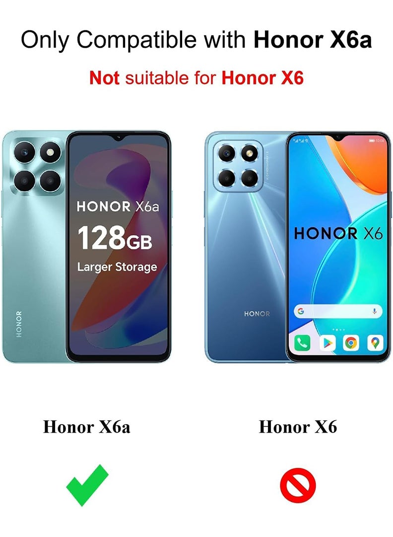 Theodor Honor X6A Clear Case, Shock-Absorption TPU Cell Phone Cover with Reinforced Corners, Soft Flexible & Crystal Clear Protective Bumper Case - Image 2