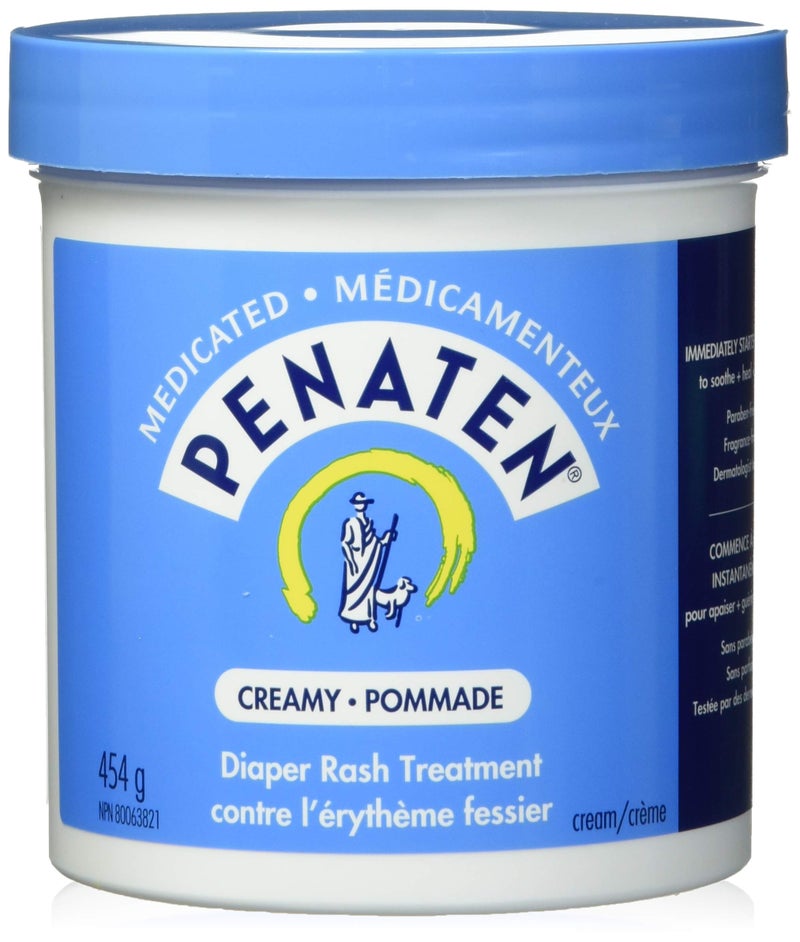 Penaten Medicated Creamy Diaper Rash Treatment, 454g - Image 1