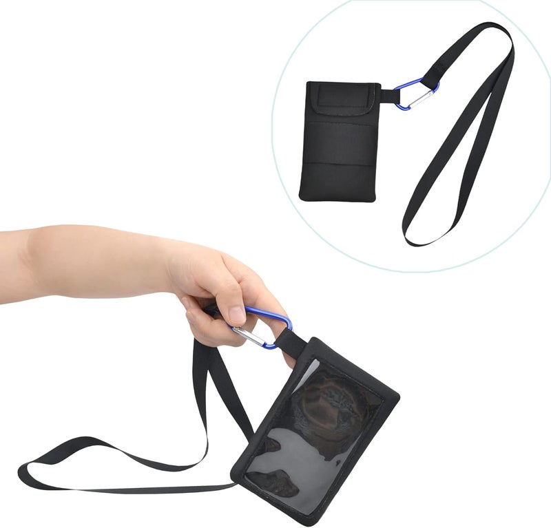 welsoon Insulin Pump Holder Pouch with Clear Window for Easy Viewing Operation Insulin Pump Case with Clip Diabetes Supplies Pouch and Accessories for Men and Women - Image 4