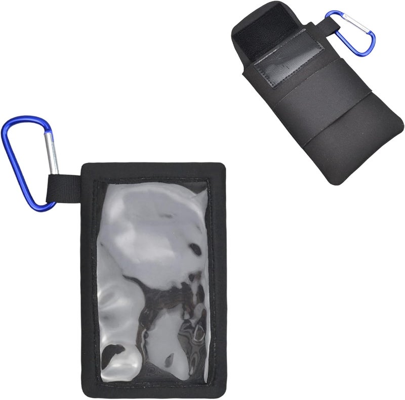 welsoon Insulin Pump Holder Pouch with Clear Window for Easy Viewing Operation Insulin Pump Case with Clip Diabetes Supplies Pouch and Accessories for Men and Women - Image 2