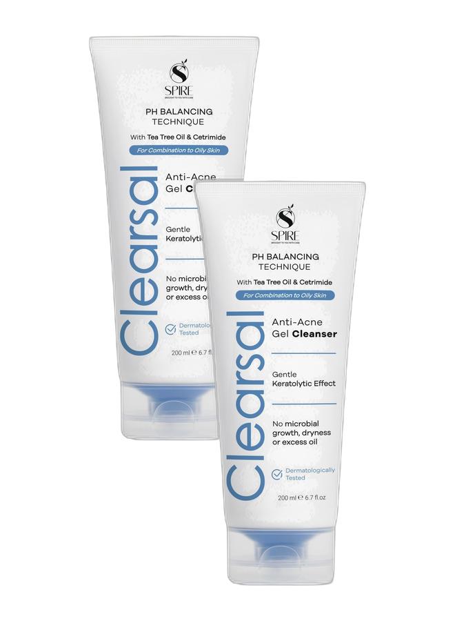 Spire Clearsal Anti-Acne Cleanser Duo Bundle - Image 1