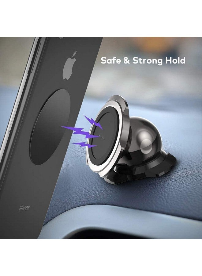 GDMINLO Mount Metal Plate（4Pack） For Magnetic Car Mount Phone Holder With Full Adhesive For Phone Magnet Magnetic Mount Car Mount Magnet（2 Rectangle And 2 Round） - Image 5