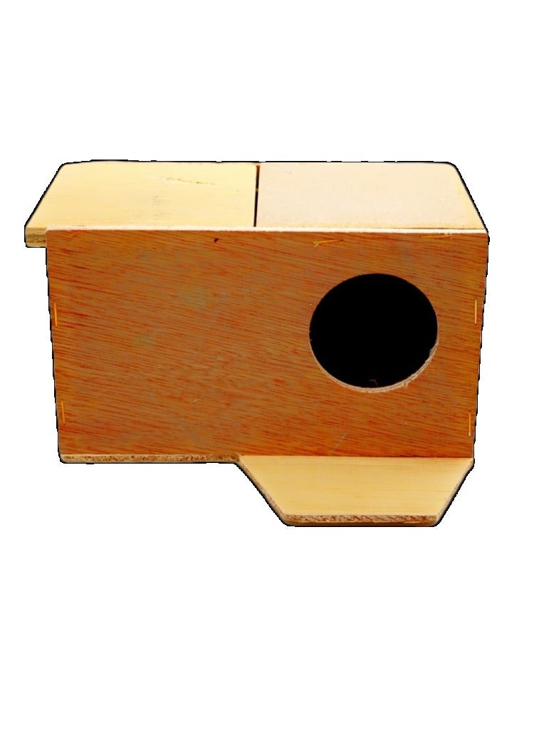 Generic Wooden Zebra Finch Nest - Small  - Image 1