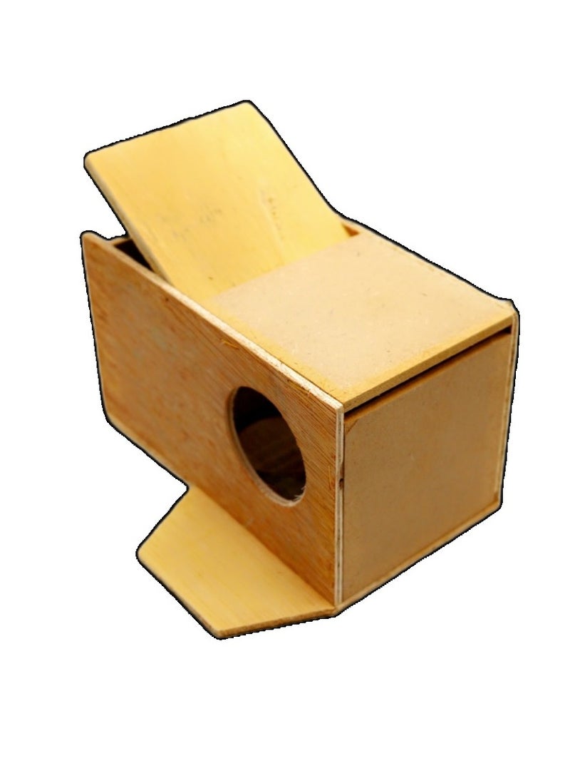 Generic Wooden Zebra Finch Nest - Small  - Image 2