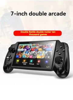 M MIAOYAN Large screen 7-inch PSP handheld game console two-player arcade GBA retro NES game console FC  - Image 1