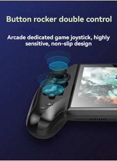 M MIAOYAN Large screen 7-inch PSP handheld game console two-player arcade GBA retro NES game console FC  - Image 4