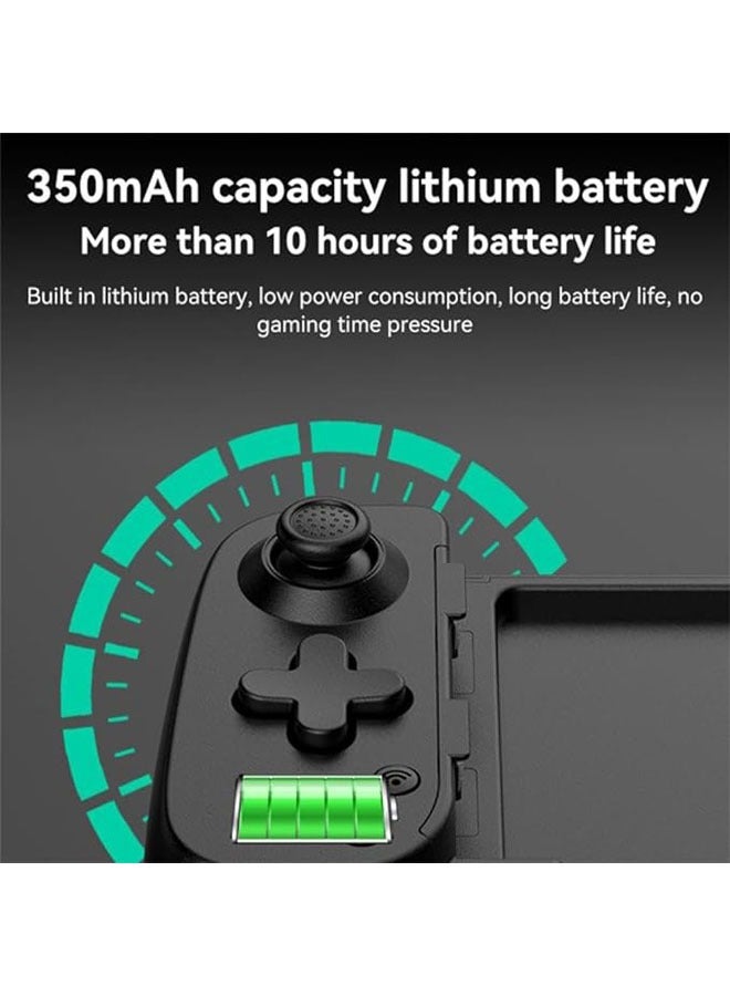 【Black D6】 【2023 Latest】 mobile game controller for iPhone, Android, XBox, Windows, Mac, Apple, Switch, Steam, Moonlight | - Image 3