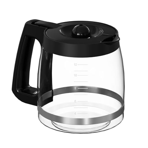 Shonshon 12-Cup Coffee Maker Glass Carafe Replacement Compatible with Hamilton Beach Coffee Maker Models 46310, 49980R, 49976, 49350, 49980A, 49980Z, 49983, 49618, 46300, 49966 1 Pack - Image 1