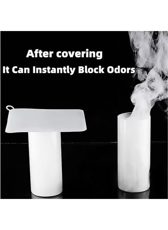 6 Pcs 15x15 CM Silicone Floor Drain Cover for Tub&Kitchen&Bathroom, Sewer Anti-Odor Mat, Deodorizing Drain Plugs, Floor Drain Smell Stopper - Image 4