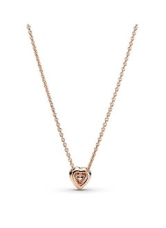 PANDORA Pandora Timeless Jewellery 14K Rose Gold Plated Sparkling Heart  - Image 3