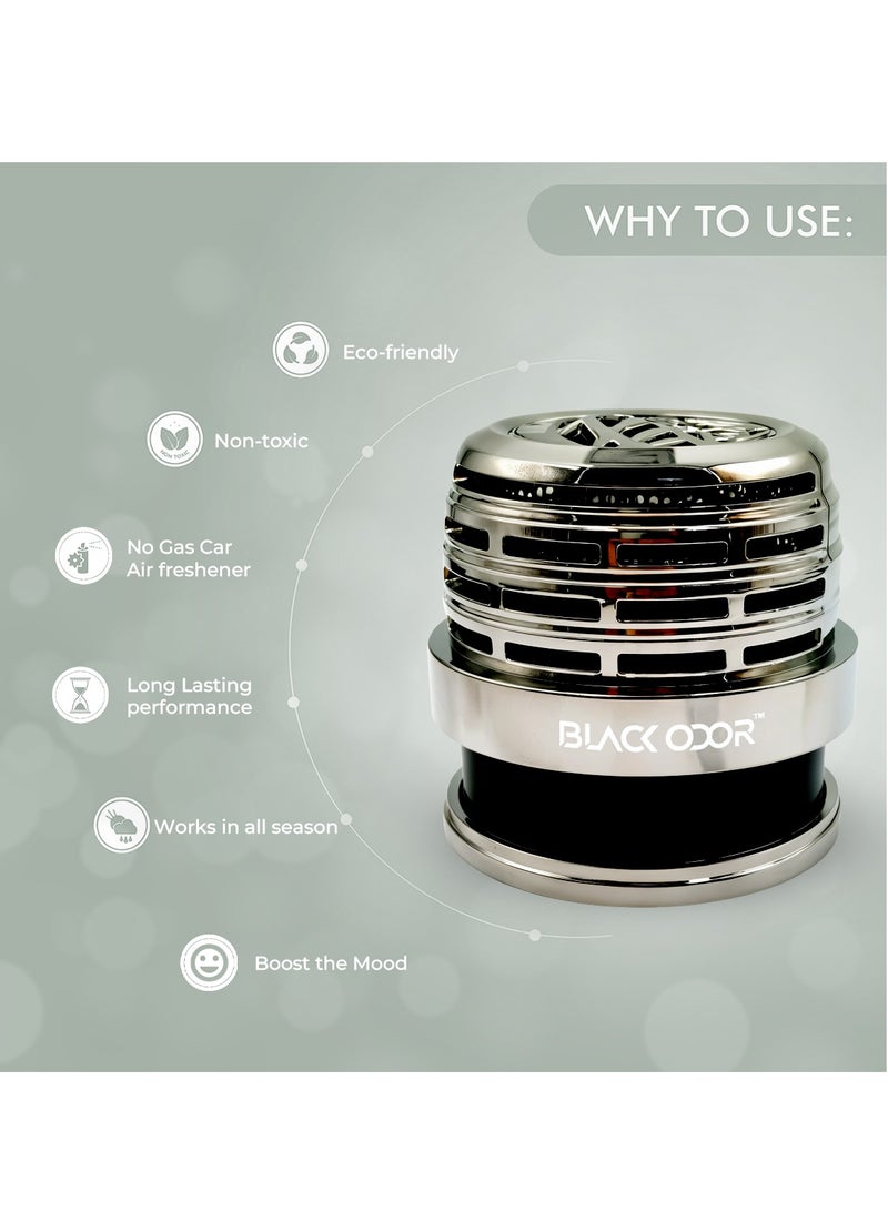 BLACKODOR Paris spring Micro Phone Car Air Freshener 50ml - Long-Lasting, Non-Toxic, Eco-Friendly, Dashboard & Cup Holder Placement - Image 4