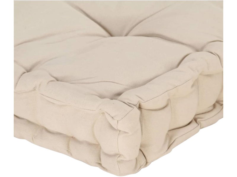 ATOOTFUSION Soft Thick Cotton Box Floor Mattress, 5-Inch Thick, 72x30x5 Inches, Medium Firm, Foldable, Rollable Movable Bed Box gadda 1 Sleeping Capacity (Off White) - Image 4