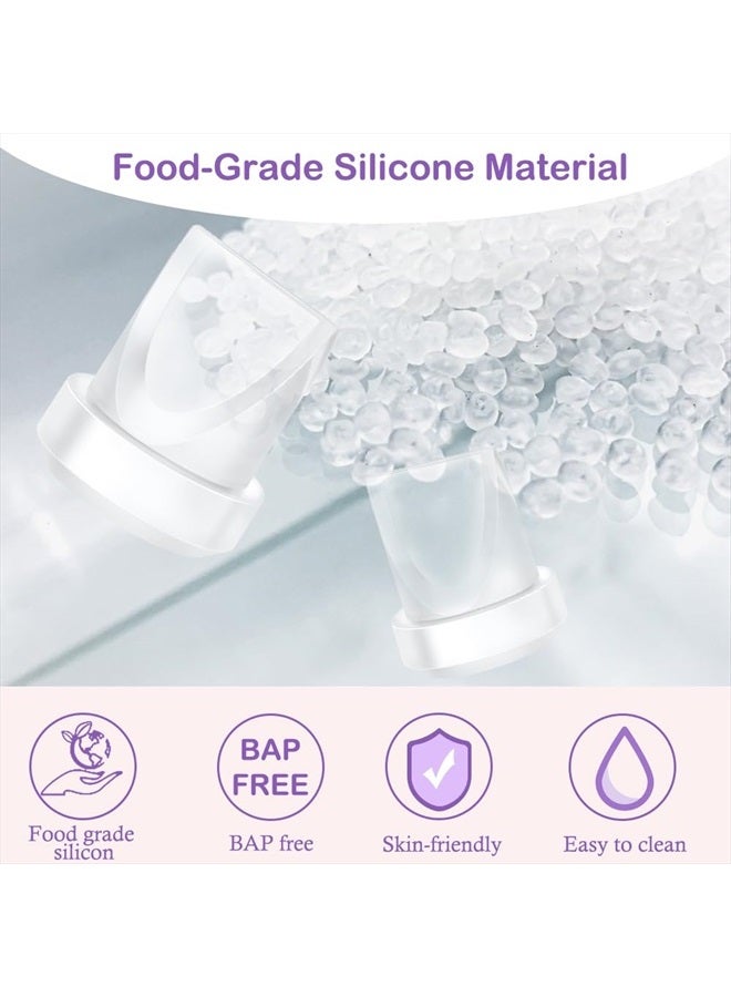 IVARONAL 8Pcs Duckbill Valves Compatible with Momcozy M5 Wearable Breast Pump and for Momcozy V1 / V2 Hands Free Pumps, M5/V1/V2 Breast Pump Replacement Accessories - Image 3
