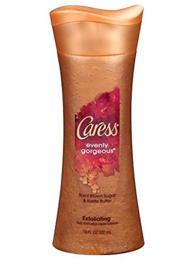 Evenly Gorgeous Exfoliating Body Wash 18 fl oz (Pack of 2)