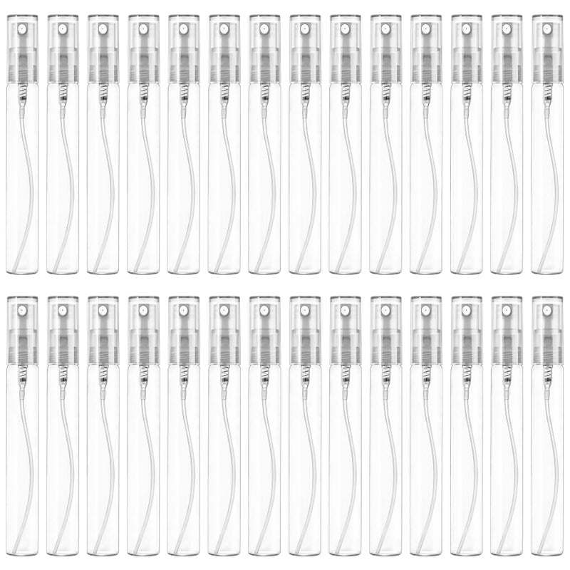 Csdtylh Mini Spray Bottle 10Ml  Refillable Glass Spray Bottle  Glass Bottle Atomizer  Perfume Mouthwash Atomizer For Cleaning Refillable Container For Travel  Essential Oils  Perfume 40 Pcs  10Ml - Image 1