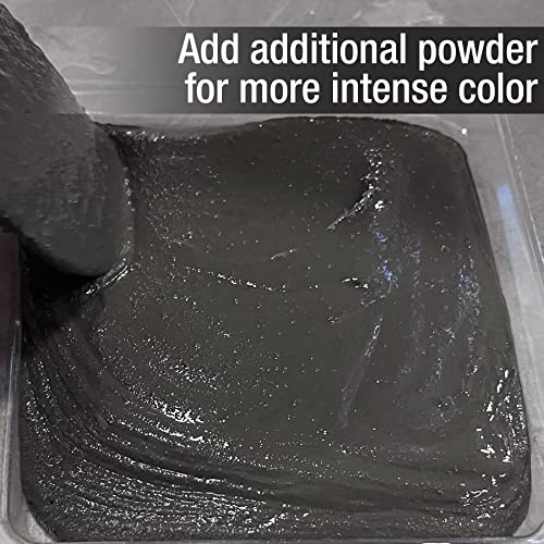 Akona Concrete & Mortar Color - Pigment Powder, Color & Dye Concrete, Ready to Use, Add to Mix, Synthetic Iron Oxide (10 Ounce, Charcoal, 1) - Image 4