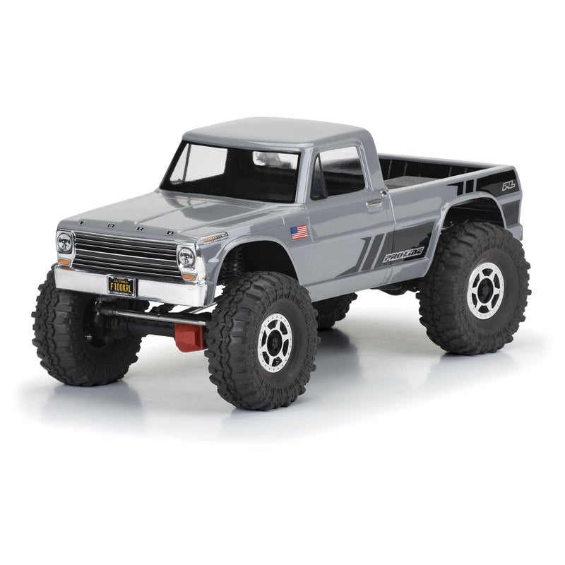 Pro-Line Racing 1/10 1967 Ford F-100 Clear Body 12.3 WB Crwlrs PRO361300 Car/Truck Bodies Wings & Decals - Image 3
