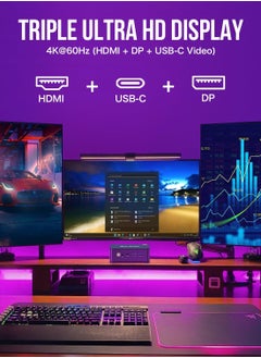 GMKtec Desktop Ultracompact Mini PC Gaming, 5825U, NucBox M5 Plus Dual LAN 2.5G Desktop Computer Windows 11 Pro, AMD Ryzen 7 5825U (8C/16T 4.50Ghz), 32G DDR4 RAM + 1TB Hard Drive PCle SSD, WiFi 6E, USB3.2, USB-C, BT 5.2, DP, HDMI  - Image 5