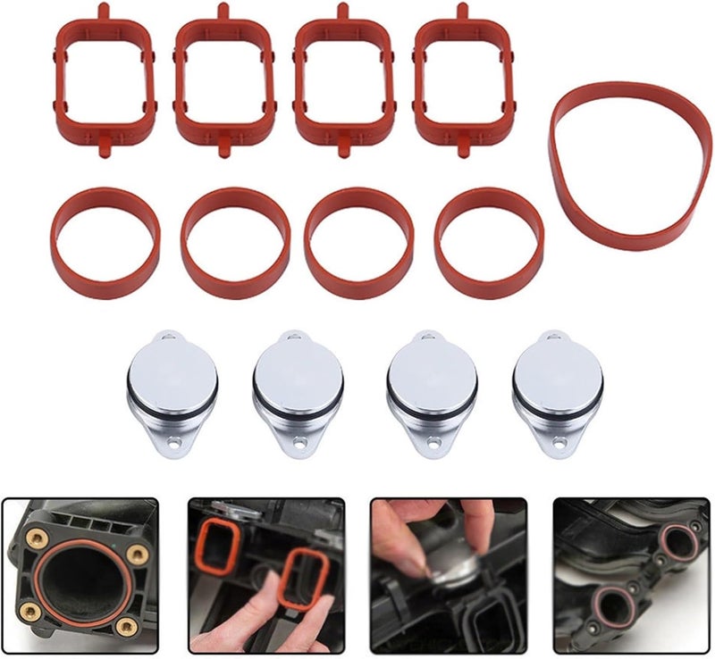 Wivplex 13-Piece Oil Swirl Flap Blanks and Gaskets Set - Image 2