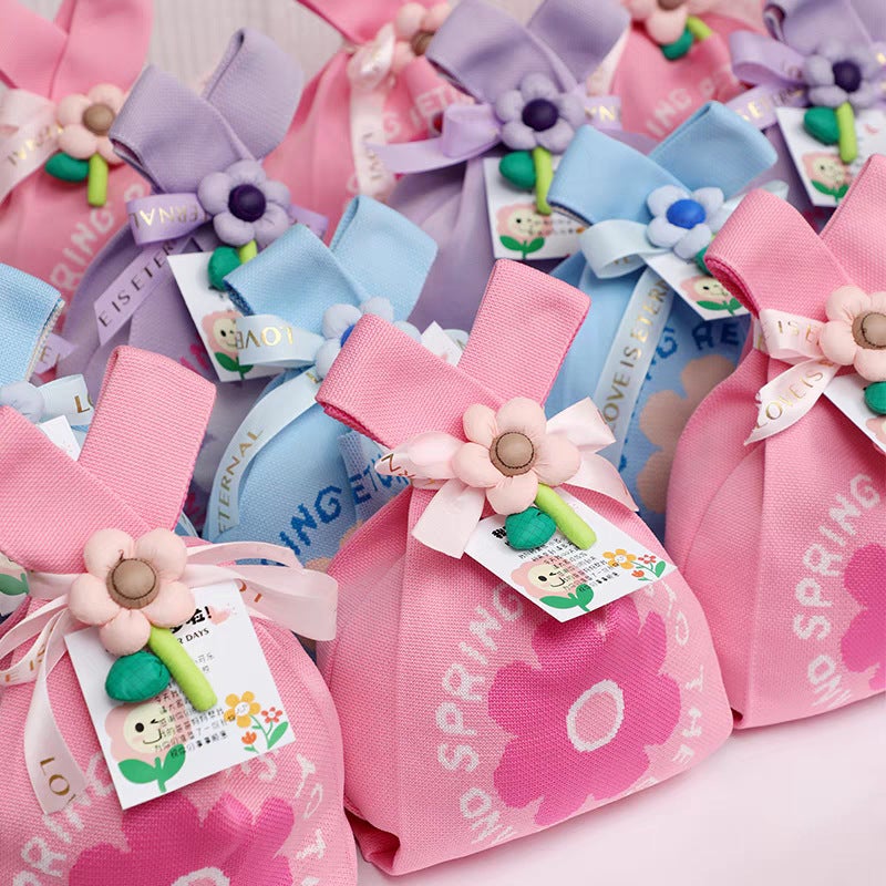 Teacher'S Day Gift Style For Female Teachers High-End Practical Knitted Bag Kindergarten Gift Bag New Style - Image 4