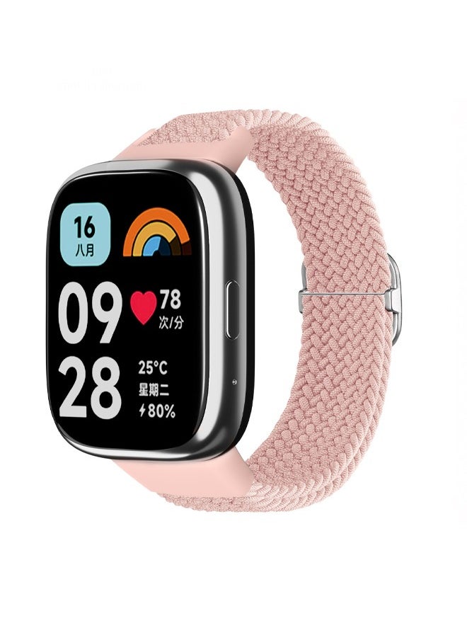 Generic Suitable for Xiaomi Redmi Watch3 Active nylon Braided Adjustable Strap  - Image 1
