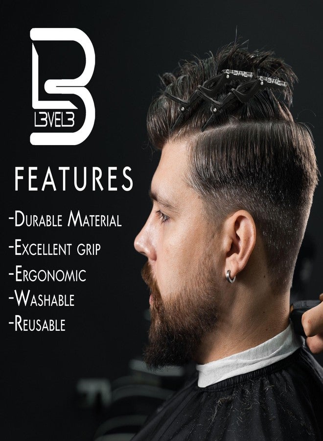 L3 - Level 3 Croc Hair Clips - 4 Pack Hair Clip Set for Hair Styling - Image 2