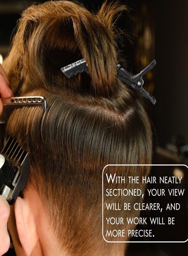 L3 - Level 3 Croc Hair Clips - 4 Pack Hair Clip Set for Hair Styling - Image 4