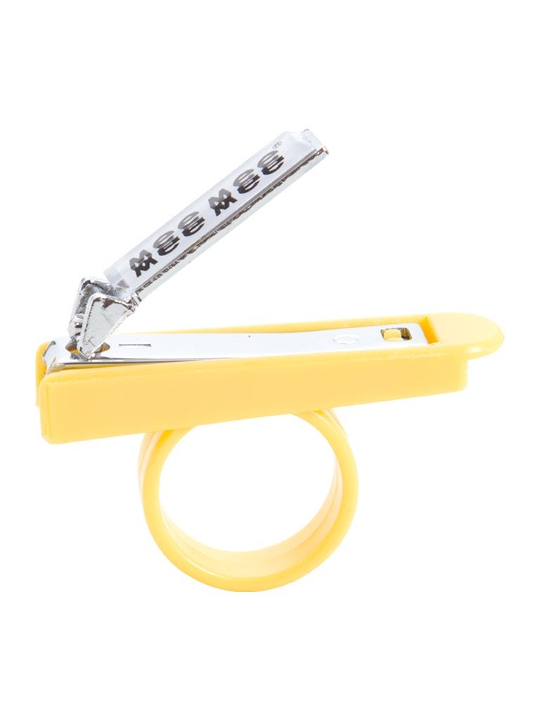 Mee Mee Baby Nail Cutter with Easy Grip (Yellow) - Image 3