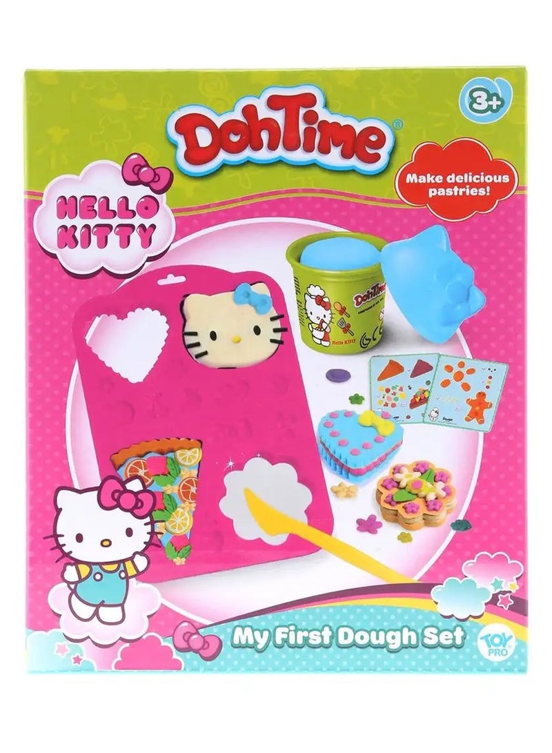 DOH TIME مجموعة العجين الأولى من هالو كيتي - دو تايم - Image 1