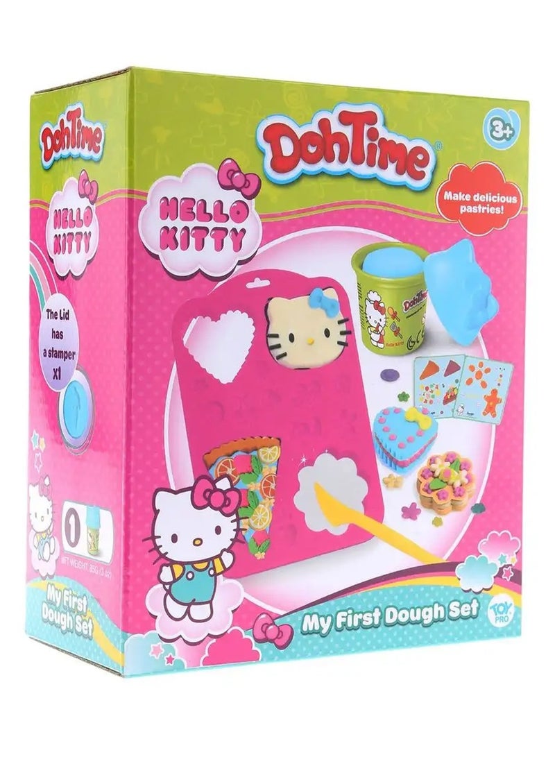 DOH TIME مجموعة العجين الأولى من هالو كيتي - دو تايم - Image 2