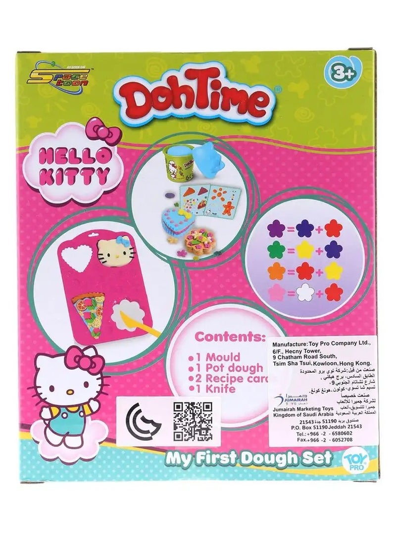 DOH TIME مجموعة العجين الأولى من هالو كيتي - دو تايم - Image 3