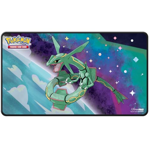 Ultra Pro حصيرة لعب فويل Ultra PRO Rayquaza الأسطورية من بوكيمون 15 مثالية لعشاق بوكيمون - Image 1
