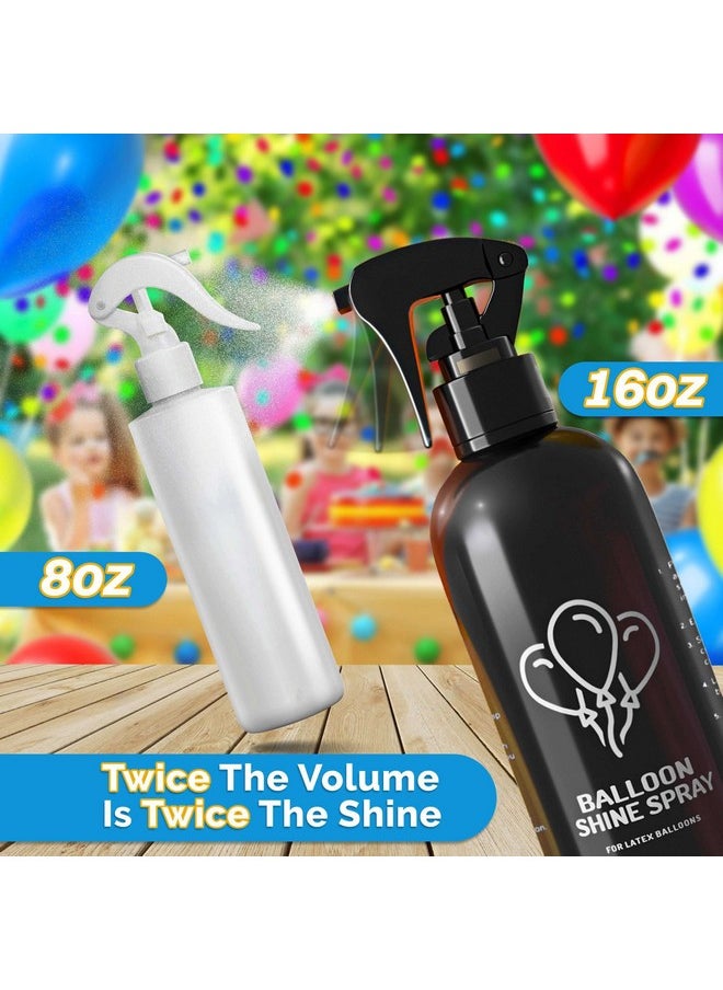 ORCA - Balloon Shine Spray (16Oz) ; Ultra Shiny Glow Spray For Latex Balloons. Balloon Brightener Spray For Lasting Gloss Finish (Brillo Para Globos) - Image 1
