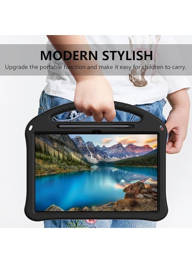 Compatible with Lenovo Idea Tab Plus 12.1 inch 2025 Tablet Case Kids Shockproof Handle Stand Tablet Cover Case with Shoulder Strap - Image 4